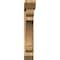 Ekena Millwork Olympic Slat Smooth Bracket w/ Offset Brace, Western Red Cedar, 7 1/2"W x 40"D x 44"H BKT0806X40X44OLY06SWR - alternate 2